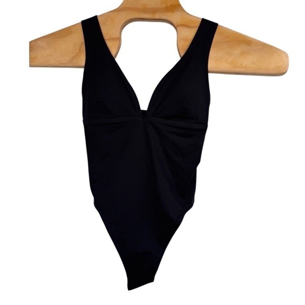 L*Space Women's Fused Katniss Onepiece Classic Black XS NWT